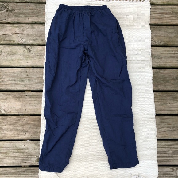Nike Pants - Vintage Nike navy track pants